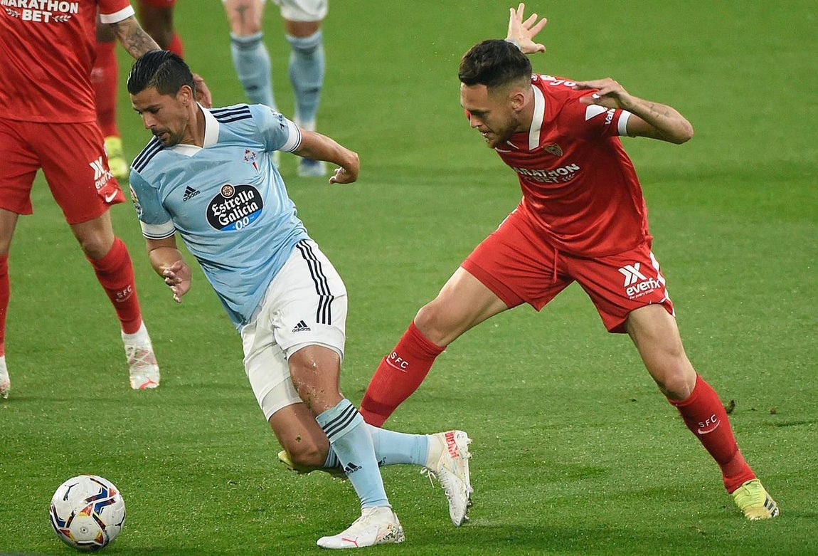 Partido entre el Celta y el Sevilla
