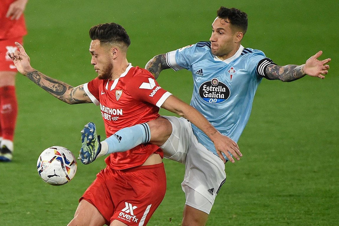 Partido entre el Celta y el Sevilla