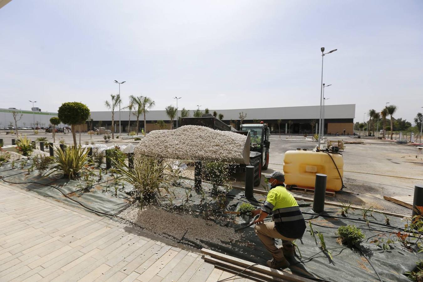 La obra del parque comercial Los Patios de Azahara de Córdoba, en imágenes