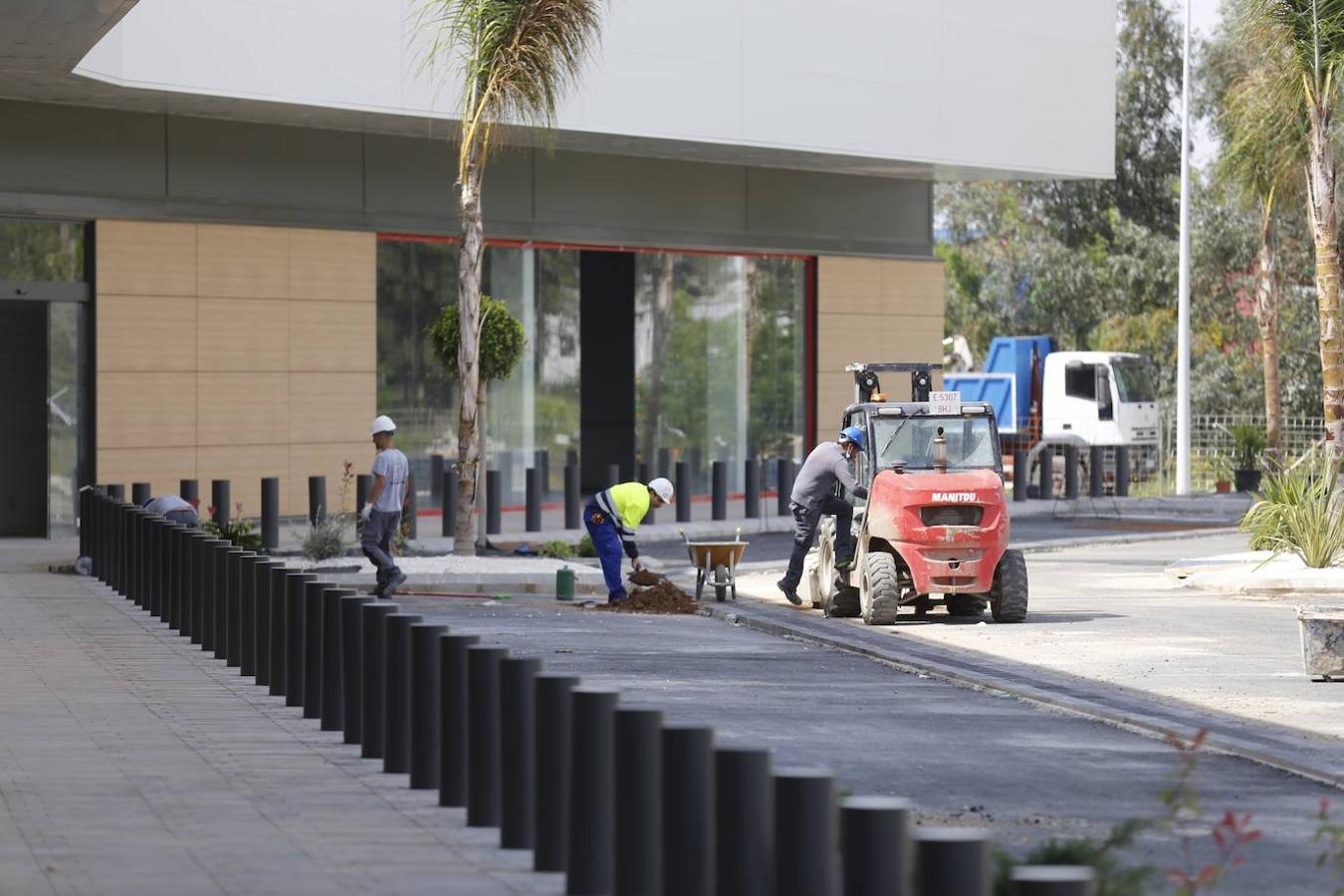 La obra del parque comercial Los Patios de Azahara de Córdoba, en imágenes