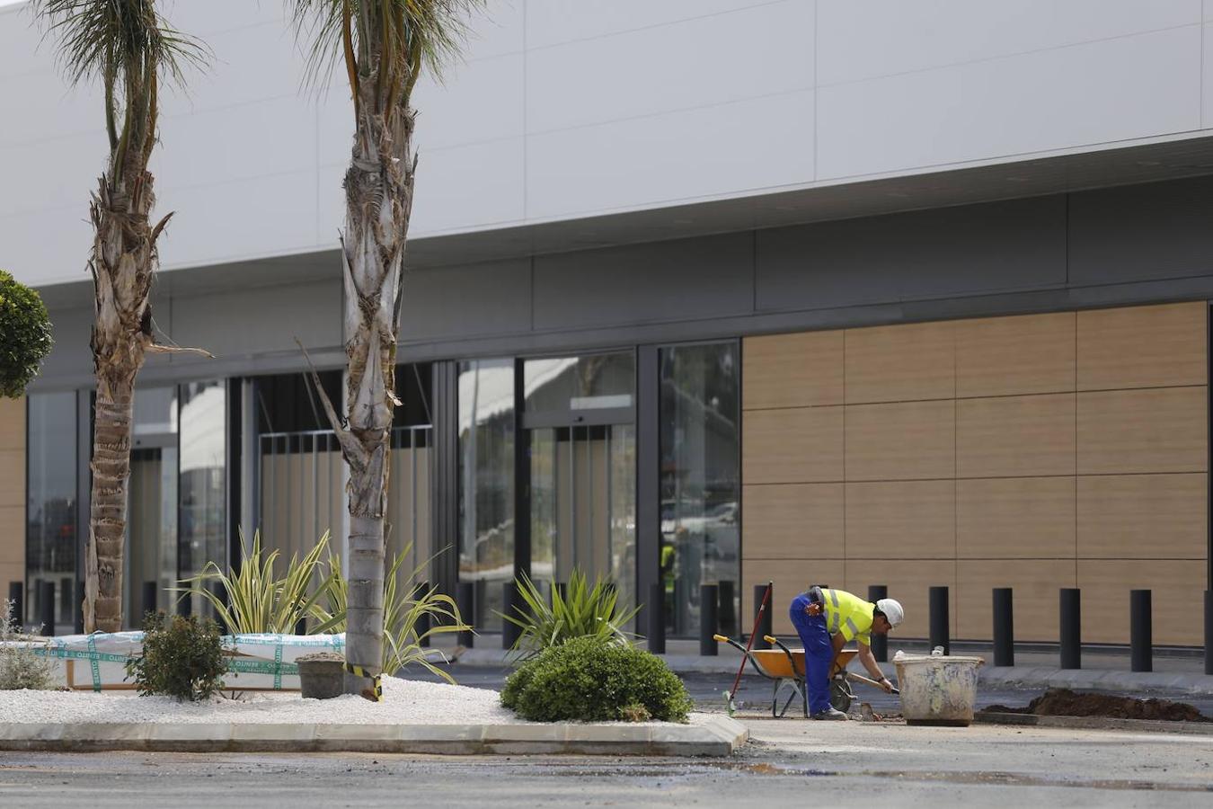 La obra del parque comercial Los Patios de Azahara de Córdoba, en imágenes