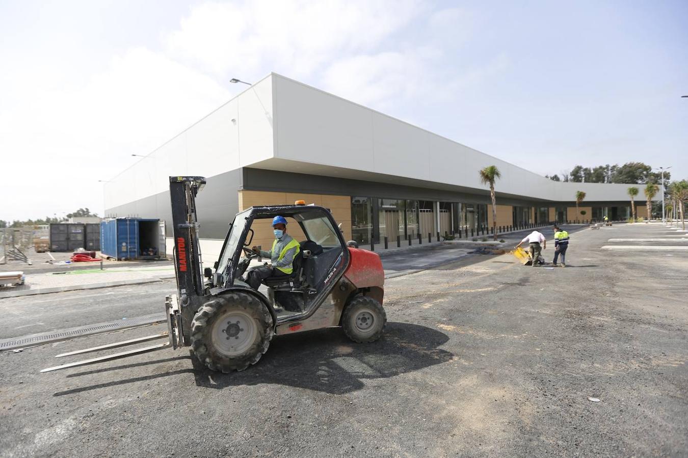 La obra del parque comercial Los Patios de Azahara de Córdoba, en imágenes