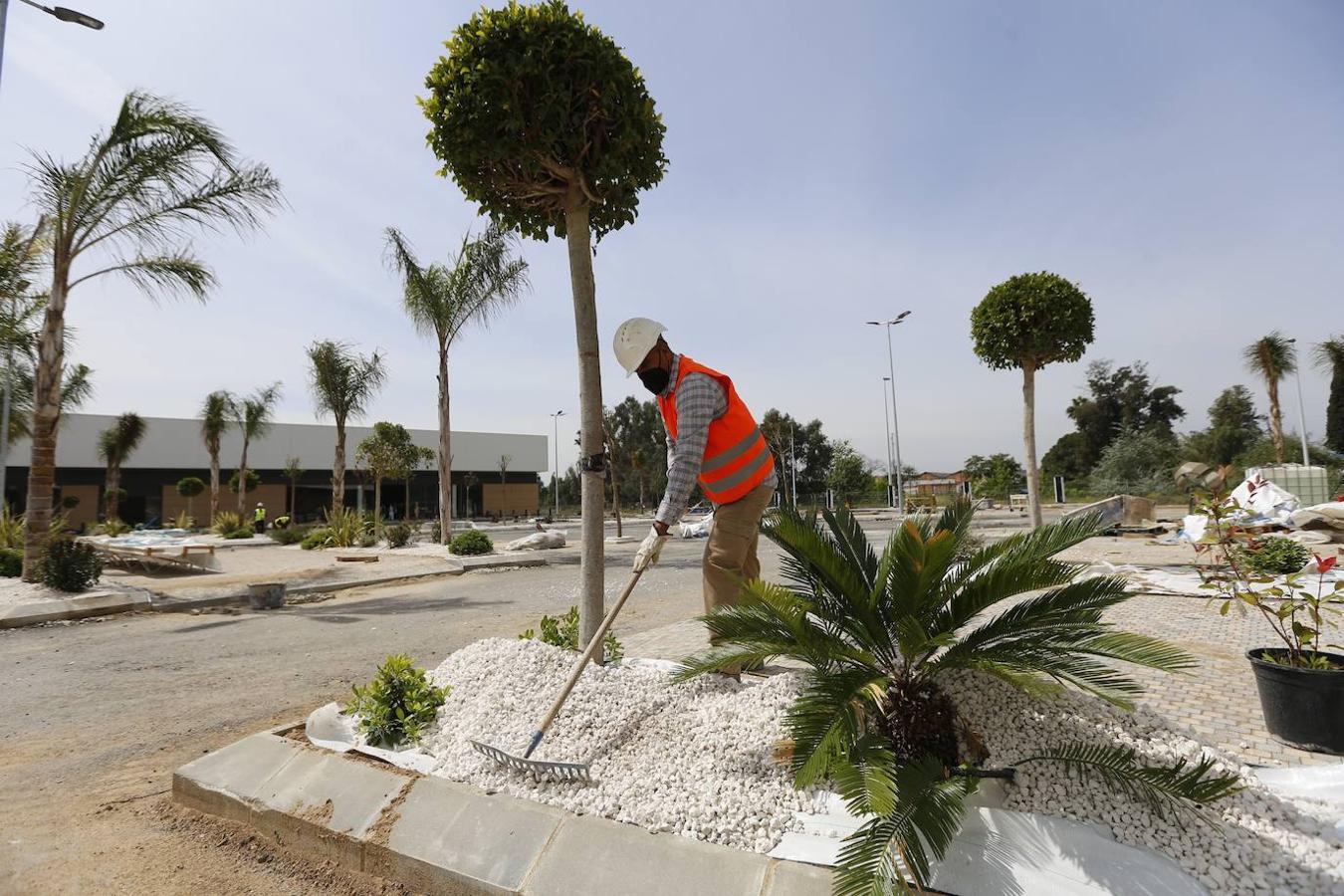 La obra del parque comercial Los Patios de Azahara de Córdoba, en imágenes