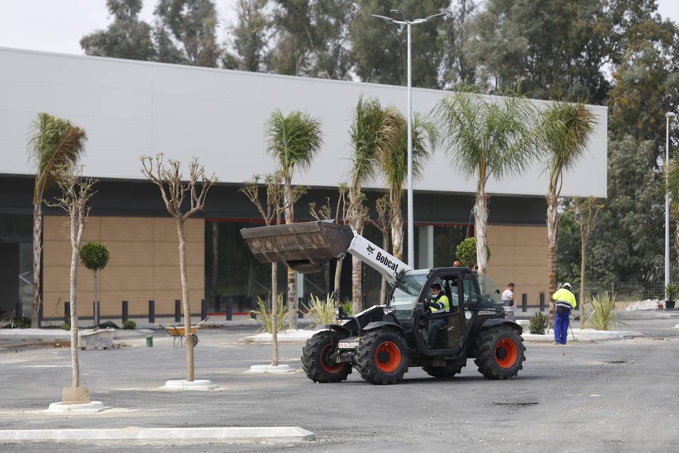 La obra del parque comercial Los Patios de Azahara de Córdoba, en imágenes