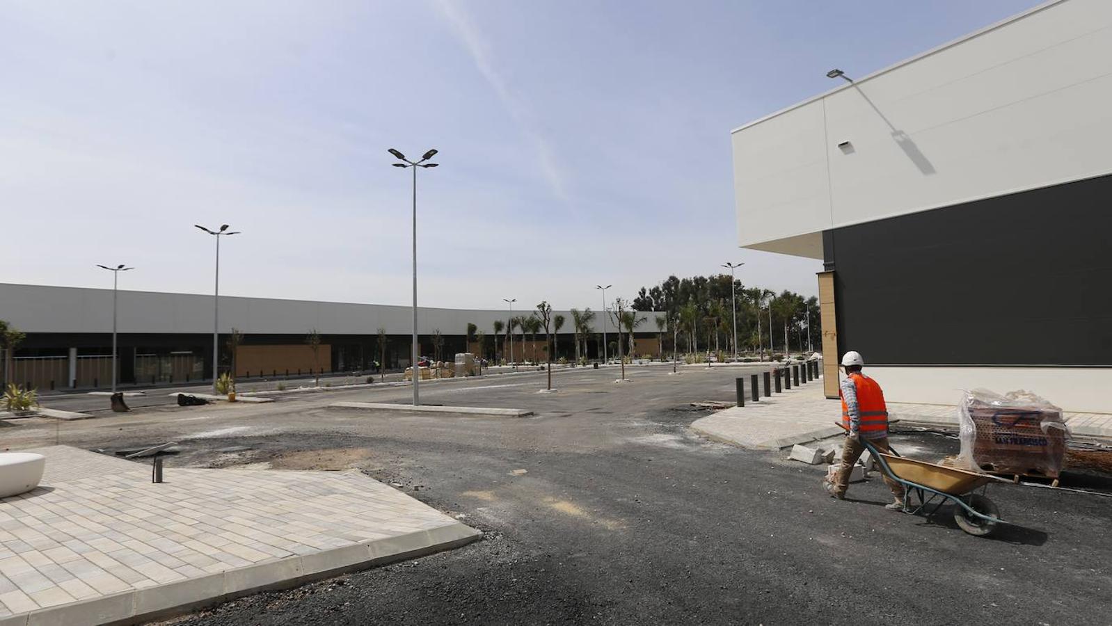 La obra del parque comercial Los Patios de Azahara de Córdoba, en imágenes