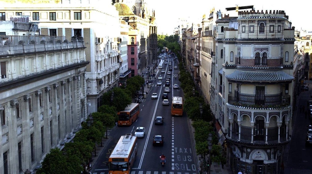 Quince años sin coches en la Avenida de la Constitución