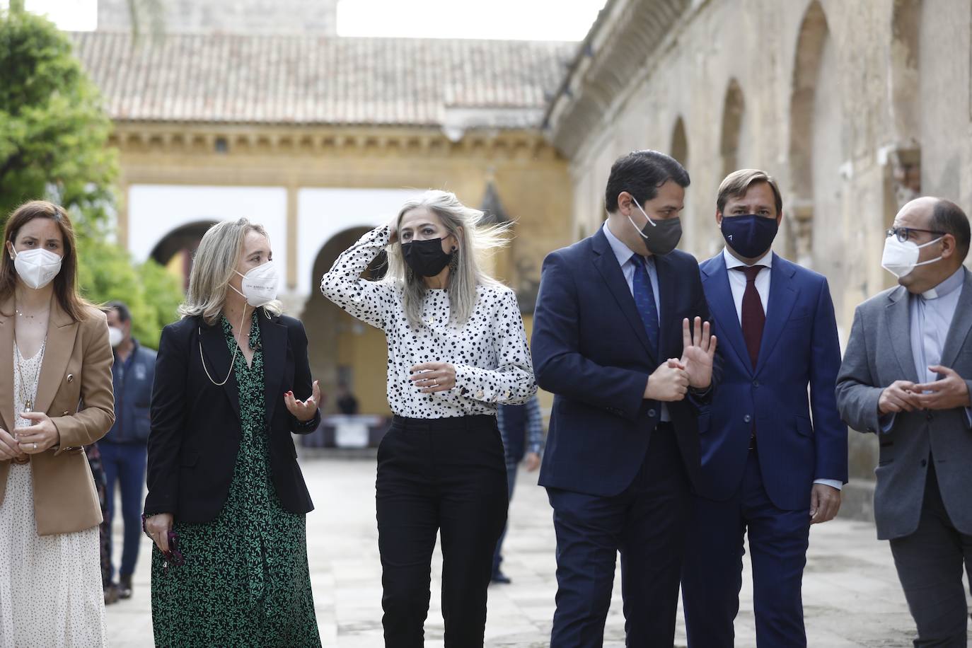 La visita de la consejera de Cultura a las excavaciones de la Mezquita-Catedral de Córdoba, en imágenes