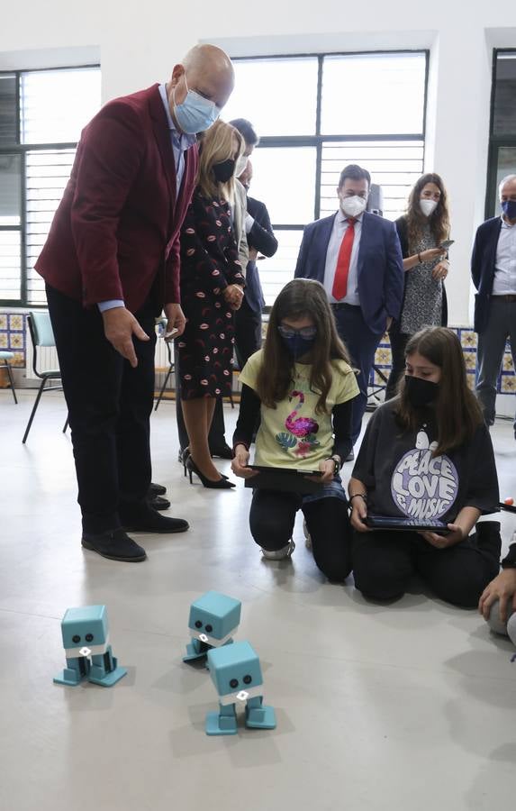 Javier Imbroda en los Altos Colegios de Sevilla