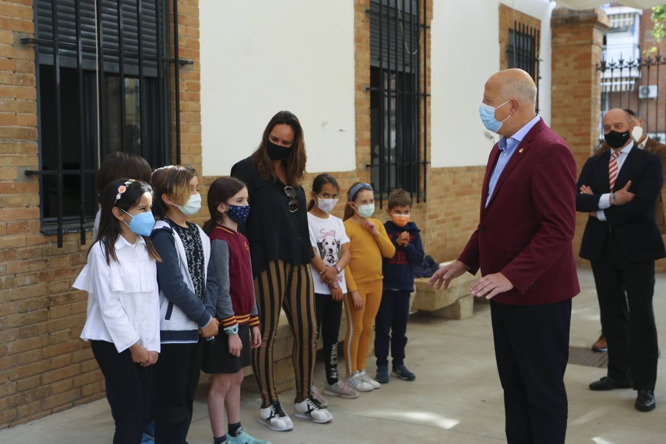 Javier Imbroda en los Altos Colegios de Sevilla