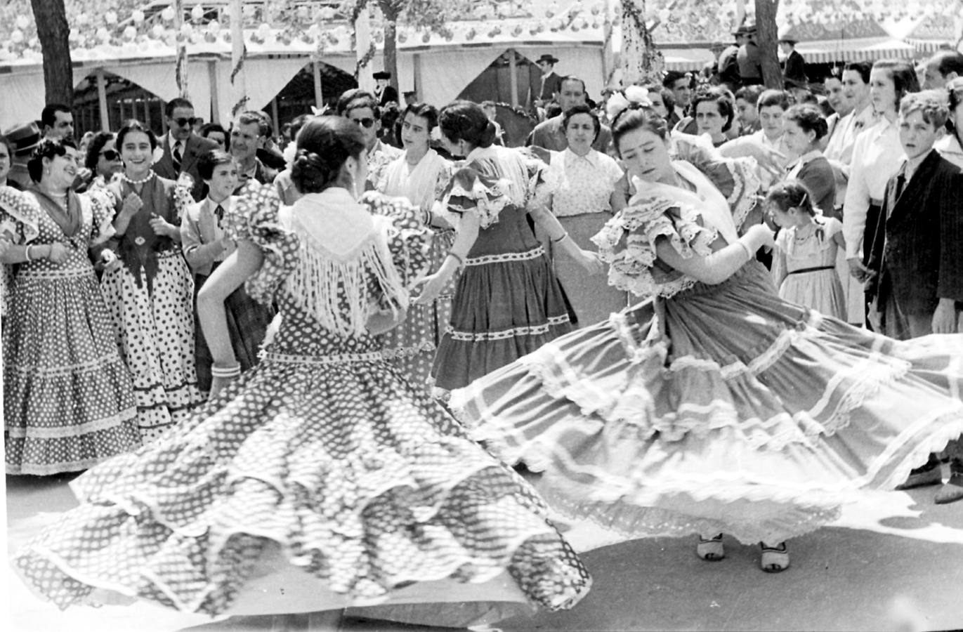 Feria de Abril de Sevilla en la década de los 80