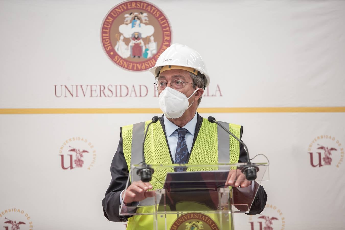 Primera piedra del centro de innovación del Puerto de Sevilla