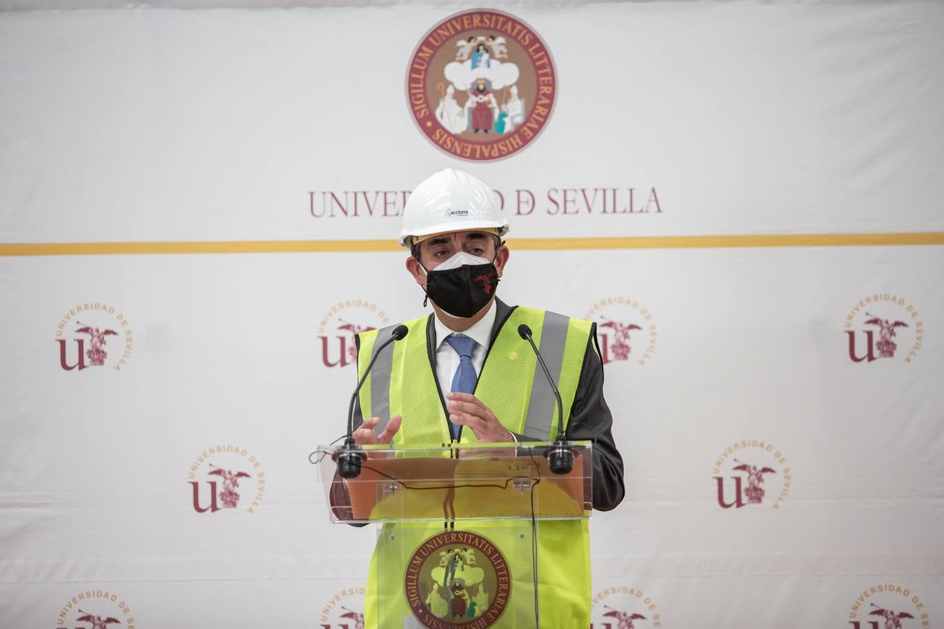 Primera piedra del centro de innovación del Puerto de Sevilla