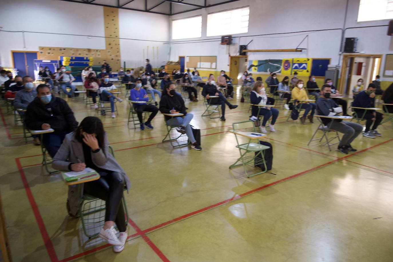 Las pruebas para la obtención del graduado en ESO en Córdoba, en imágenes