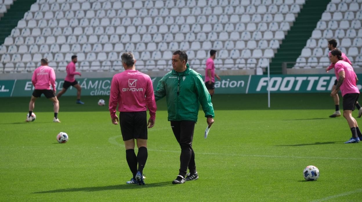 El estreno de Germán Crespo como técnico del Córdoba CF, en imágenes