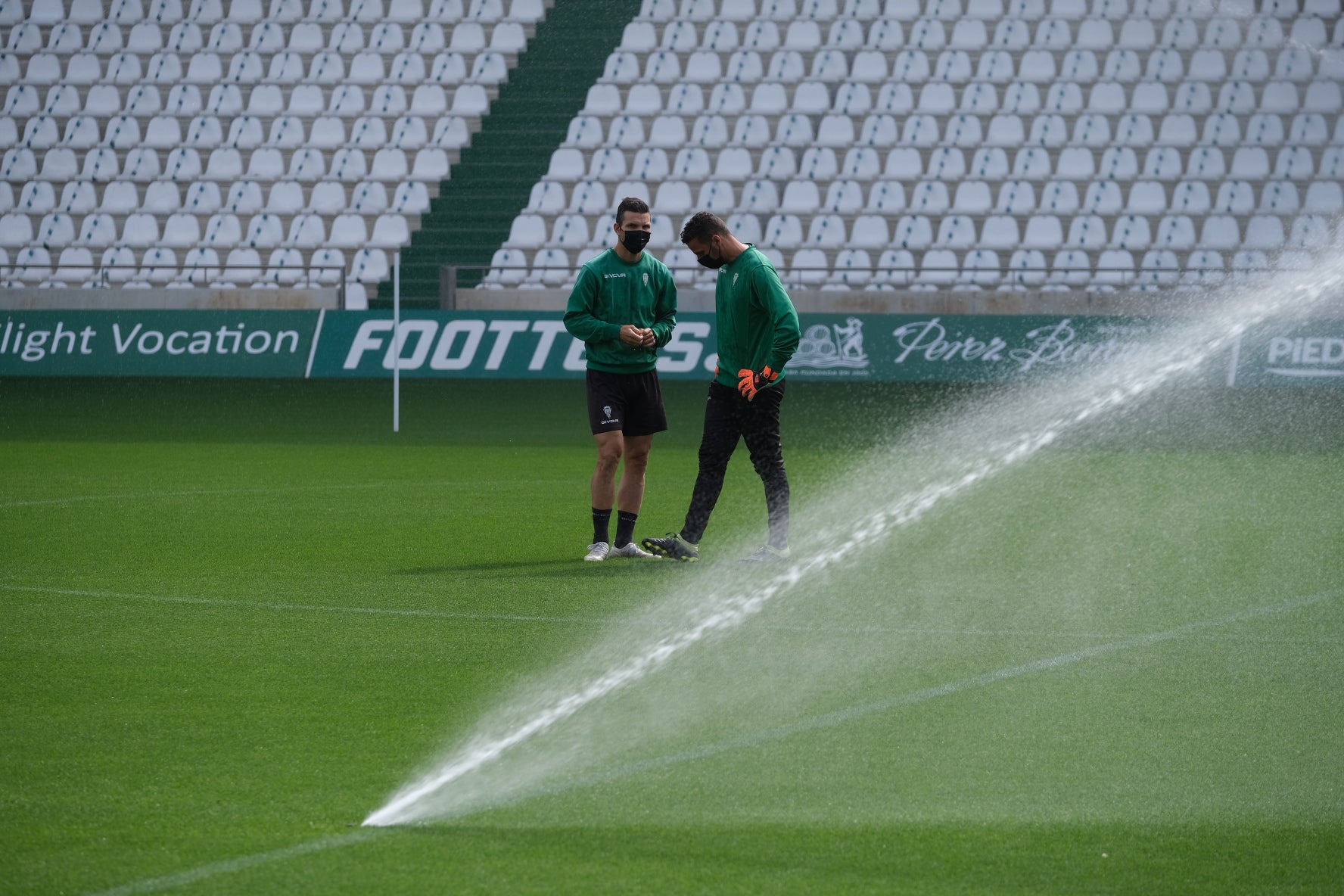 El estreno de Germán Crespo como técnico del Córdoba CF, en imágenes