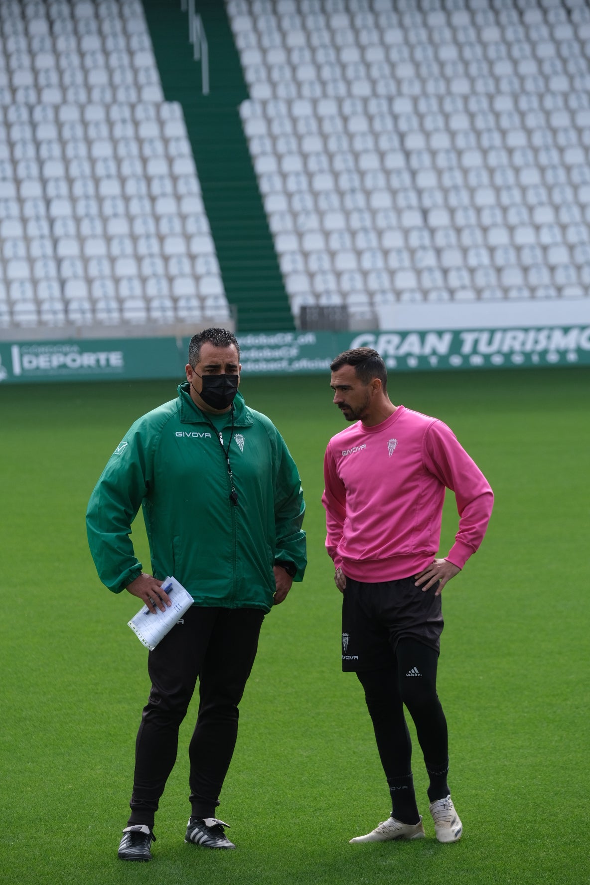 El estreno de Germán Crespo como técnico del Córdoba CF, en imágenes