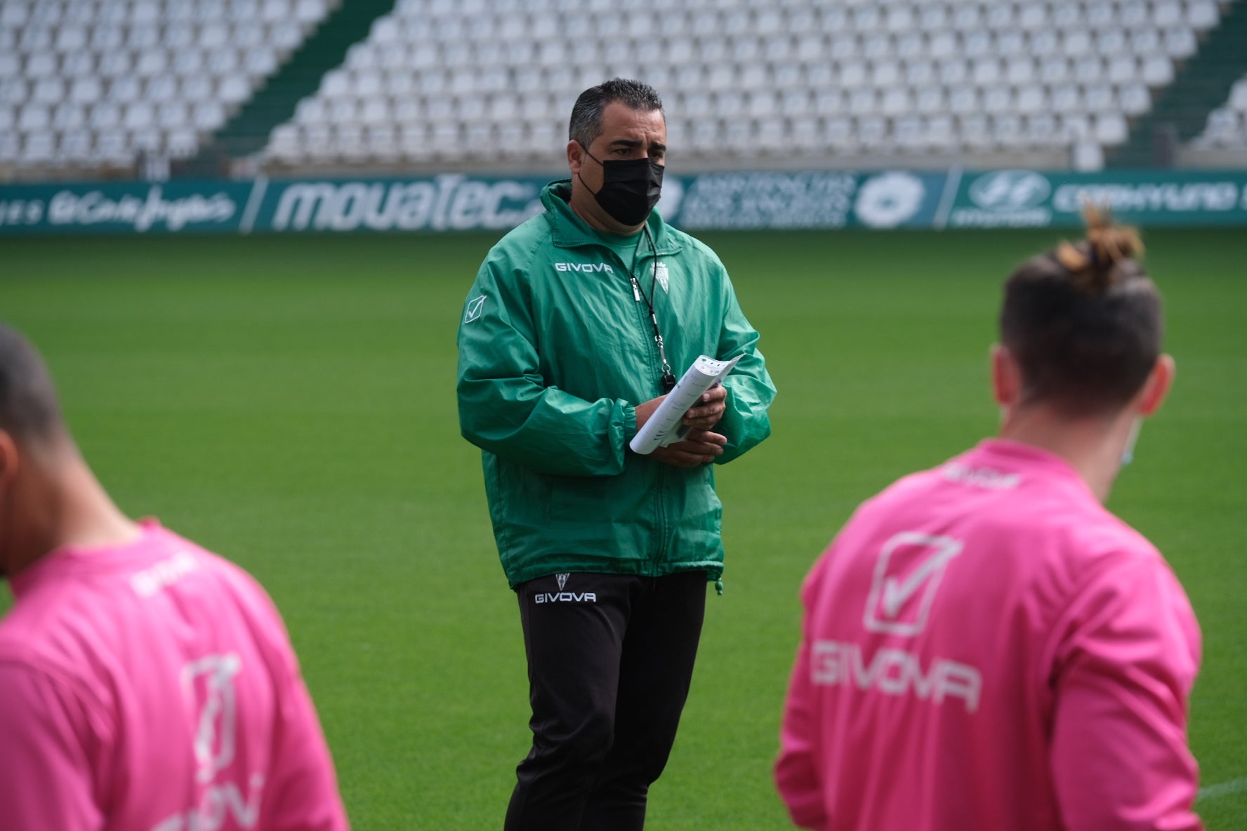 El estreno de Germán Crespo como técnico del Córdoba CF, en imágenes