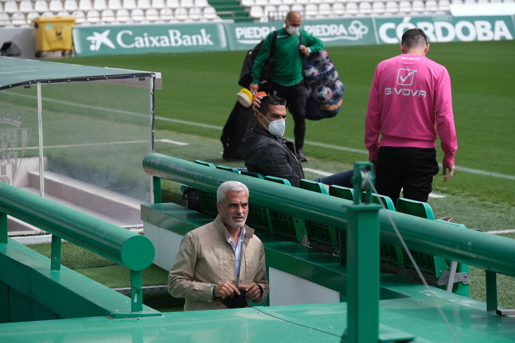 El estreno de Germán Crespo como técnico del Córdoba CF, en imágenes