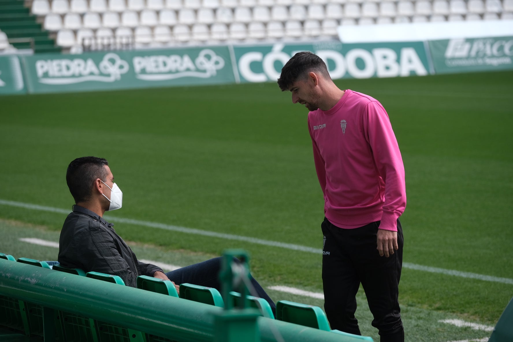 El estreno de Germán Crespo como técnico del Córdoba CF, en imágenes