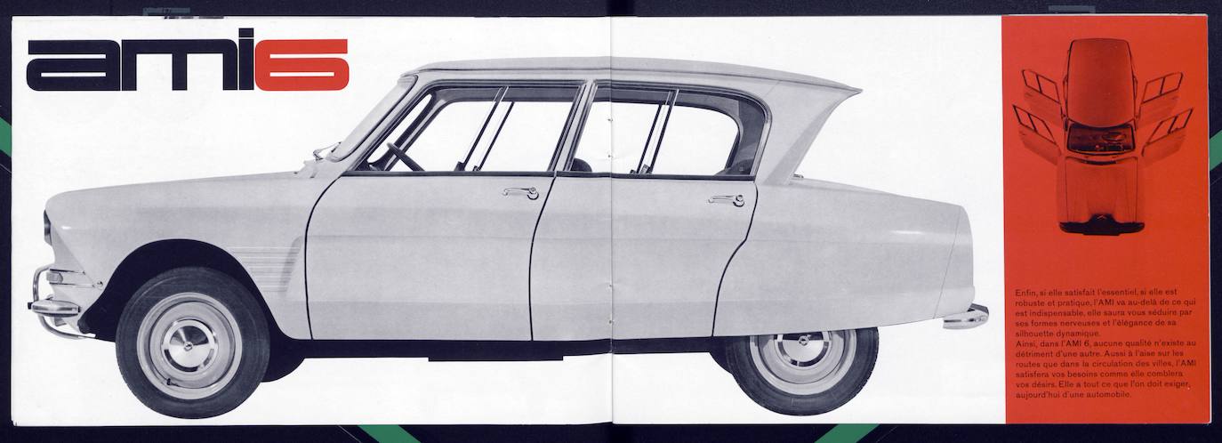 Citroën Ami 6, un look único con su techo en &#039;Z&#039;