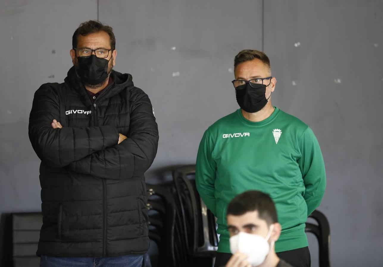 La presentación de Germán Crespo, nuevo entrenador del Córdoba, en imágenes