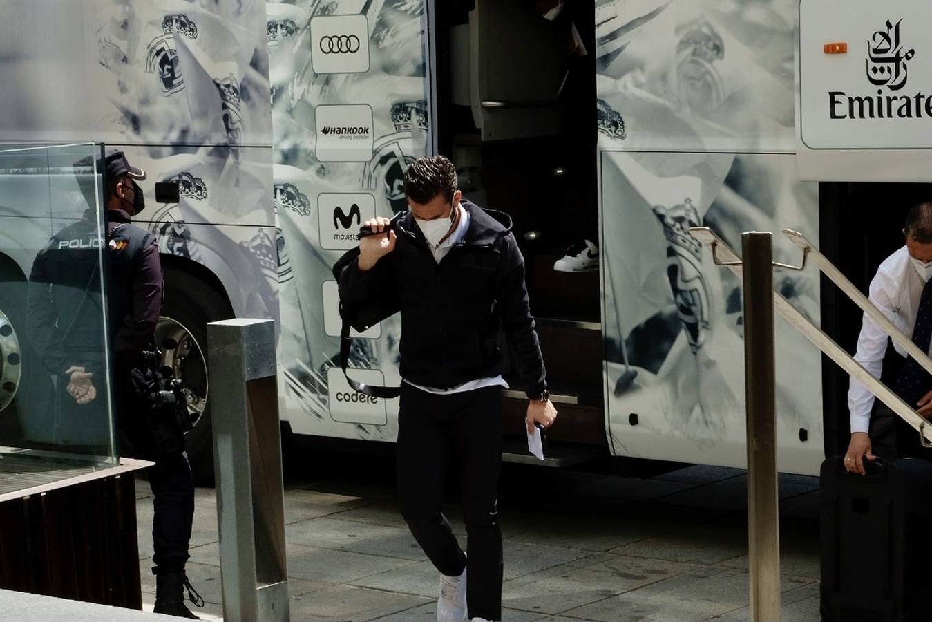 Fotos: La llegada del Real Madrid a Cádiz