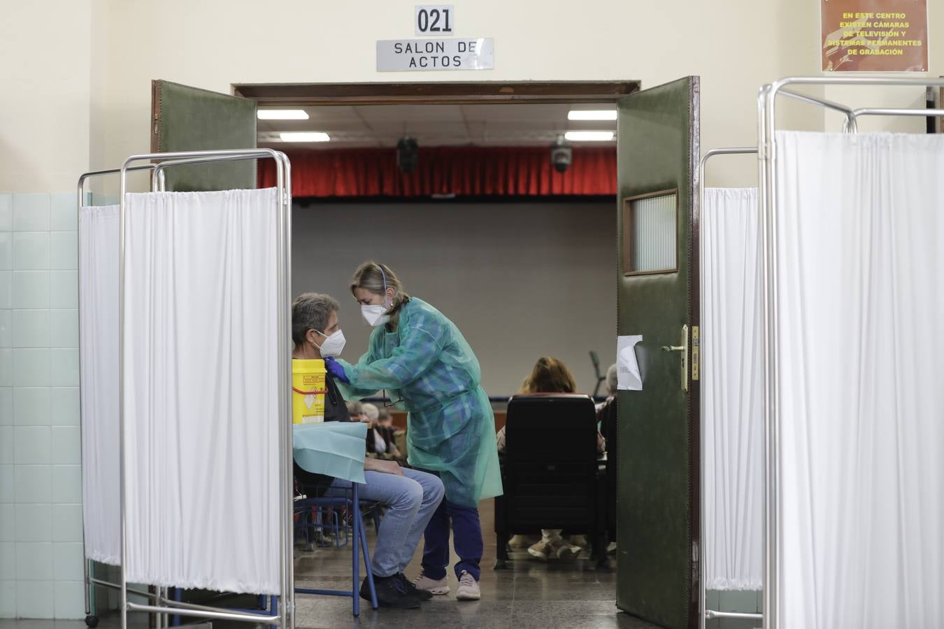 Vacunación en el IES Politécnico de Sevilla