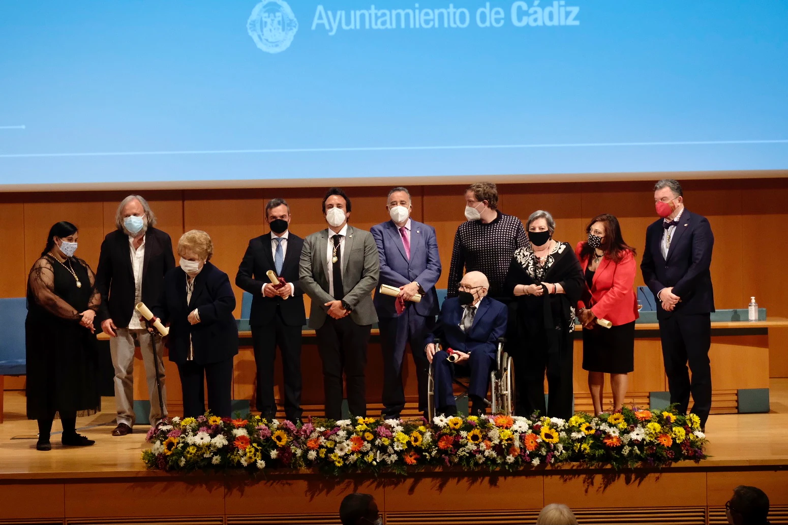 En imágenes: Acto de reconocimiento de Hijas e Hijos Predilectos y Adoptivos de Cádiz