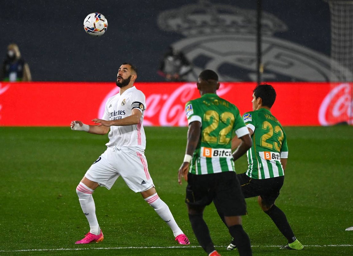 Partido entre el Real Madrid y el Real Betis