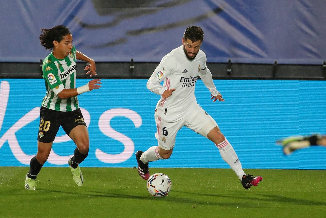 Partido entre el Real Madrid y el Real Betis