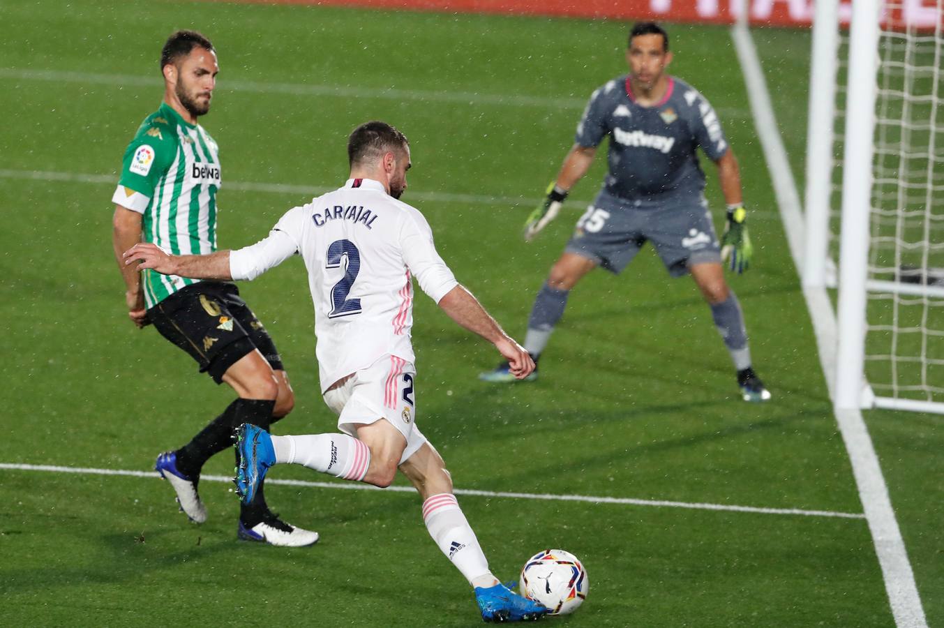 Partido entre el Real Madrid y el Real Betis