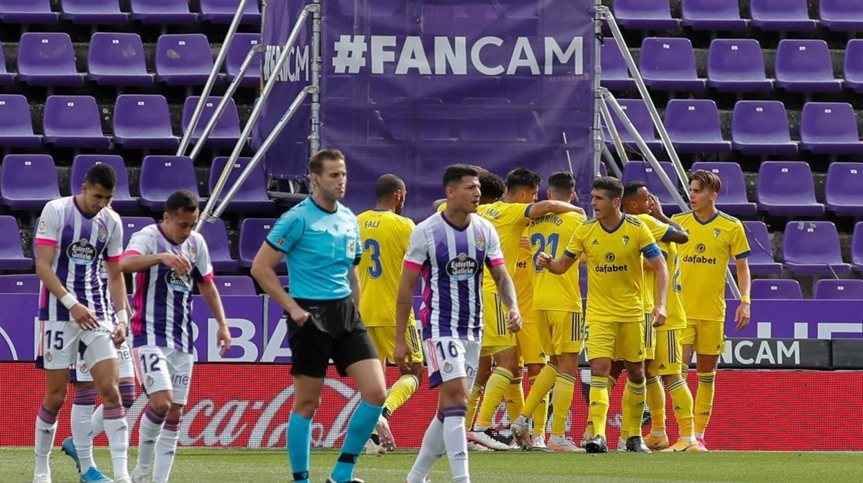 FOTOS: El empate del Cádiz en Valladolid, en imágenes