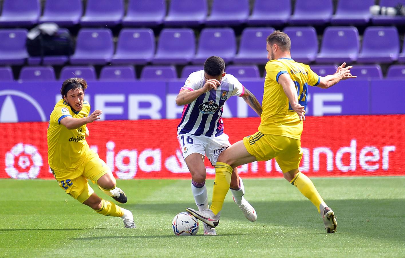 FOTOS: El empate del Cádiz en Valladolid, en imágenes