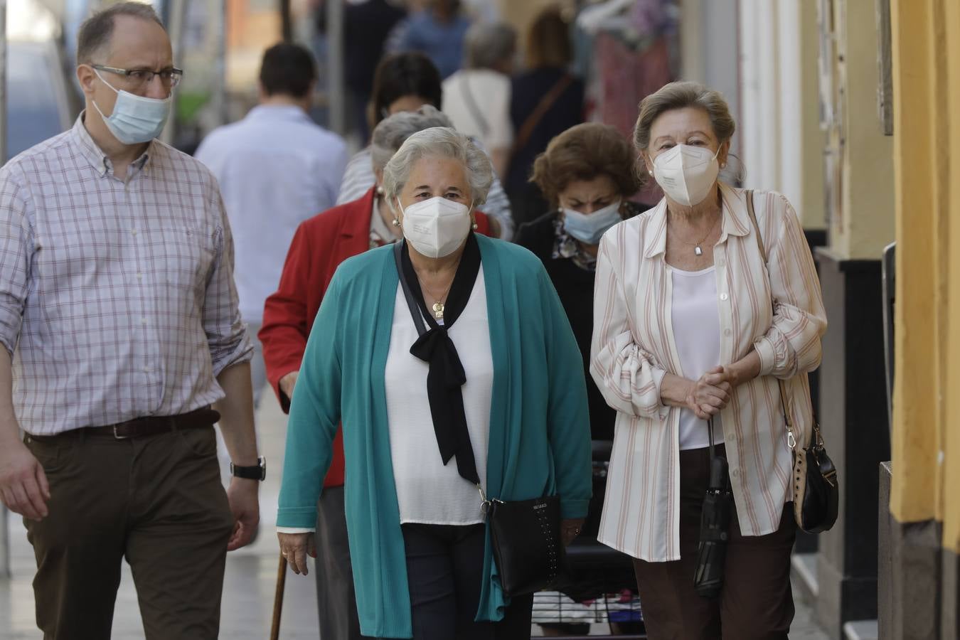 Ambiente por las calles del Centro de Sevilla