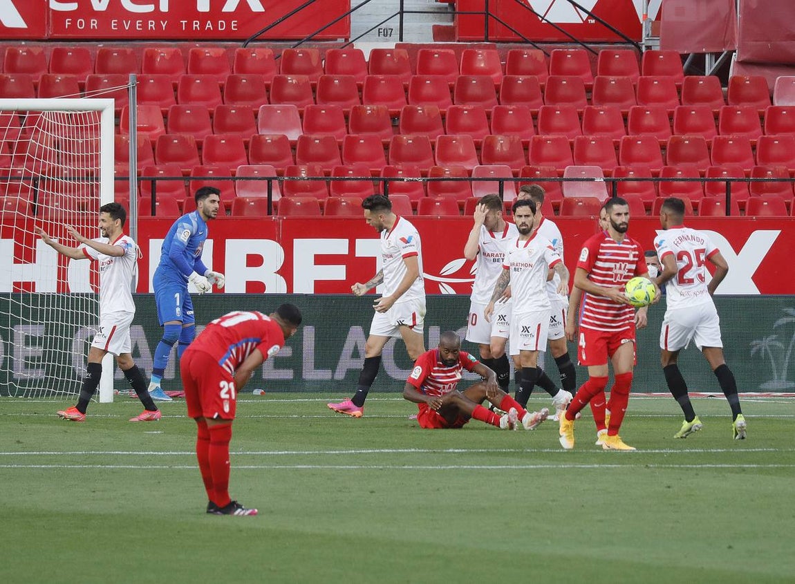 Partido entre el Sevilla y el Granada