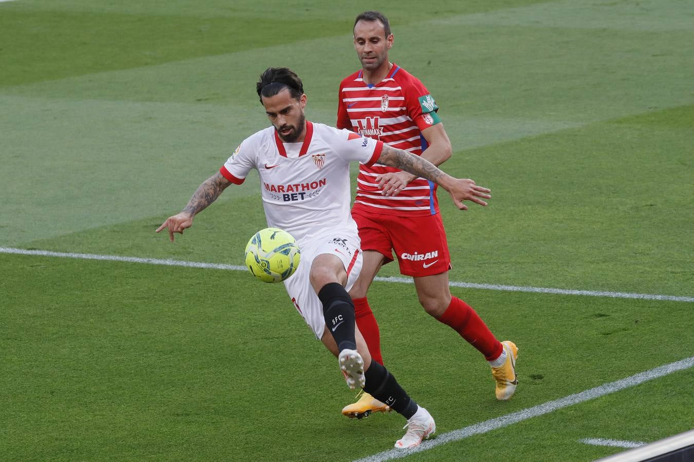 Partido entre el Sevilla y el Granada