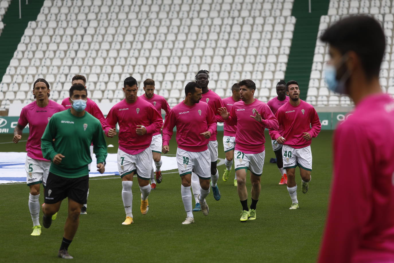 En imágenes, el ambiente del Córdoba CF - Tamaraceite