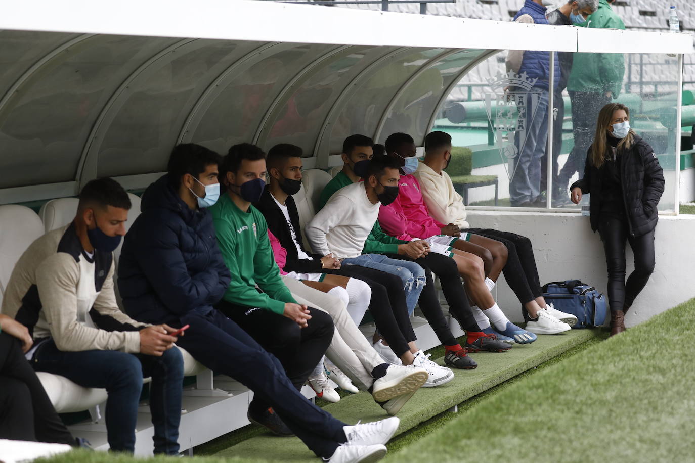 En imágenes, el ambiente del Córdoba CF - Tamaraceite