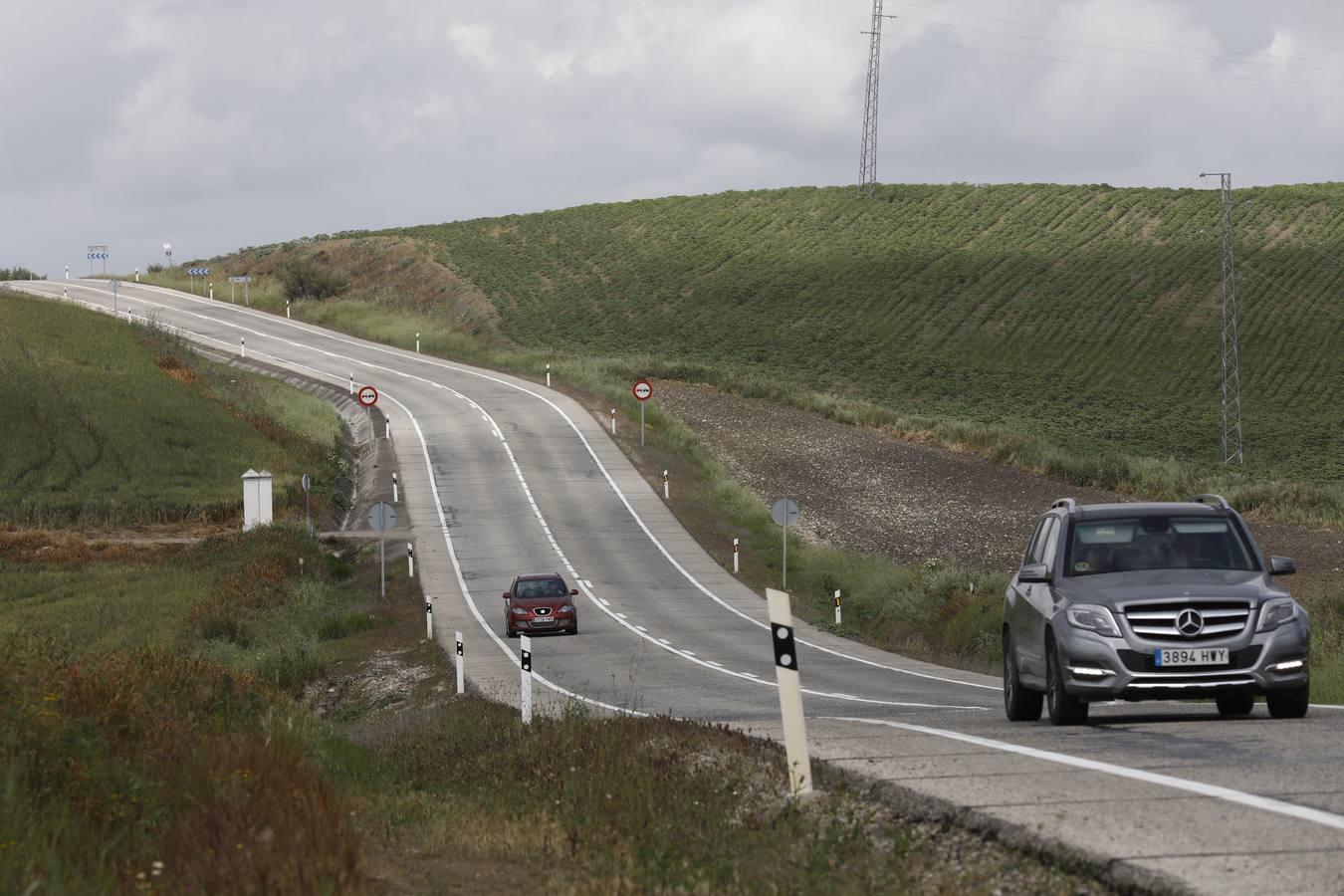 Así está la carretera N-432 a su paso por Córdoba, en imágenes