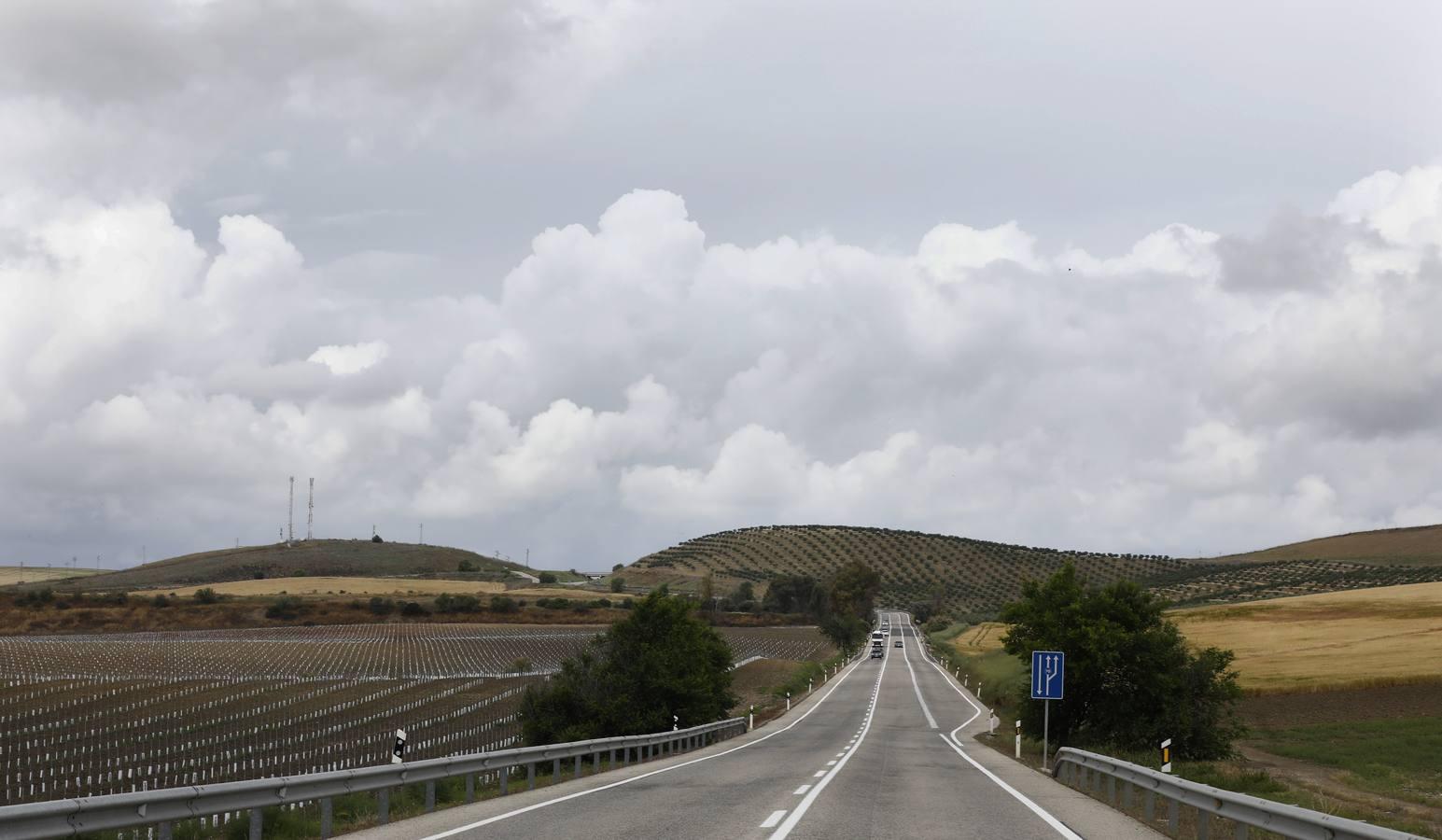 Así está la carretera N-432 a su paso por Córdoba, en imágenes