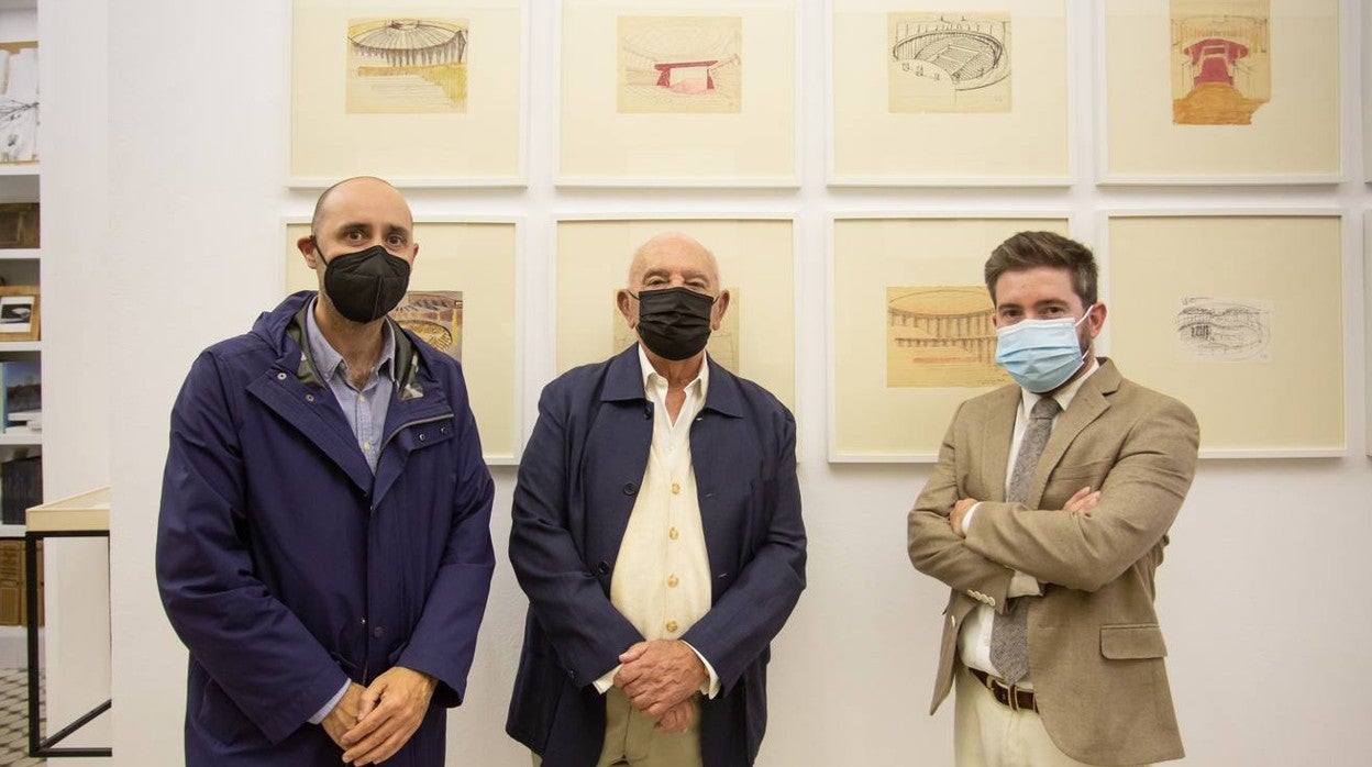 Inauguración de la muestra &#039;Crónica de un viaje apasionante. Los bocetos de Aurelio del Pozo para el Teatro de la Maestranza&#039; en Sevilla