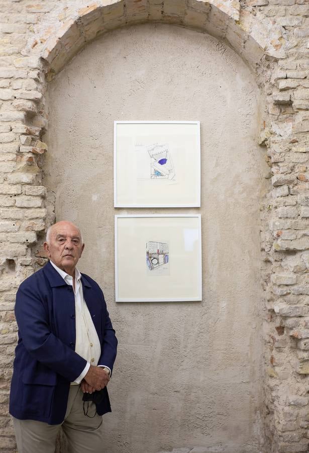 Inauguración de la exposición 'Crónica de un viaje apasionante. Los bocetos de Aurelio del Pozo para el Teatro de la Maestranza'