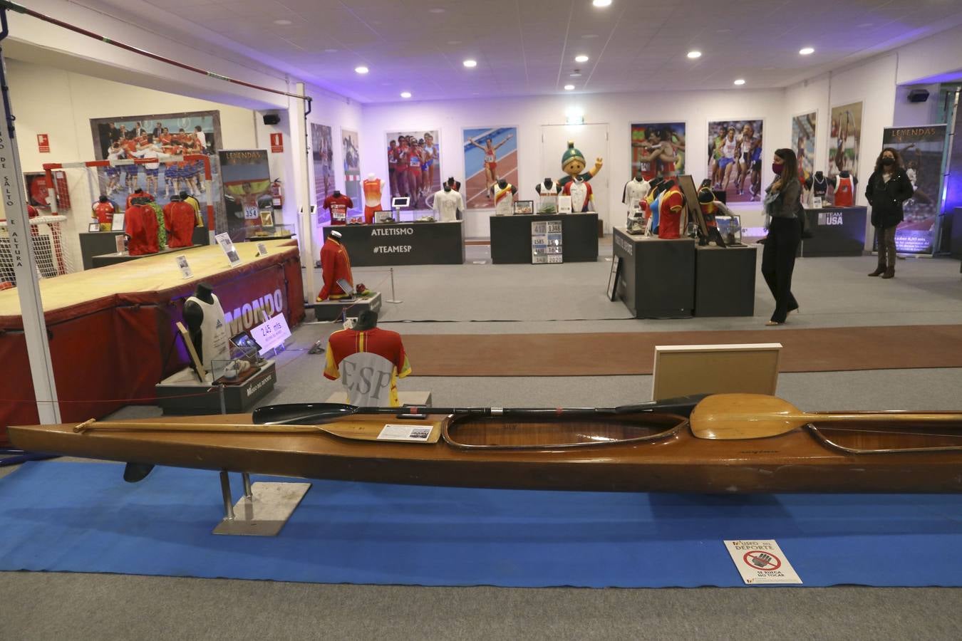 Museo del Deporte instalado en el Estadio de la Cartuja