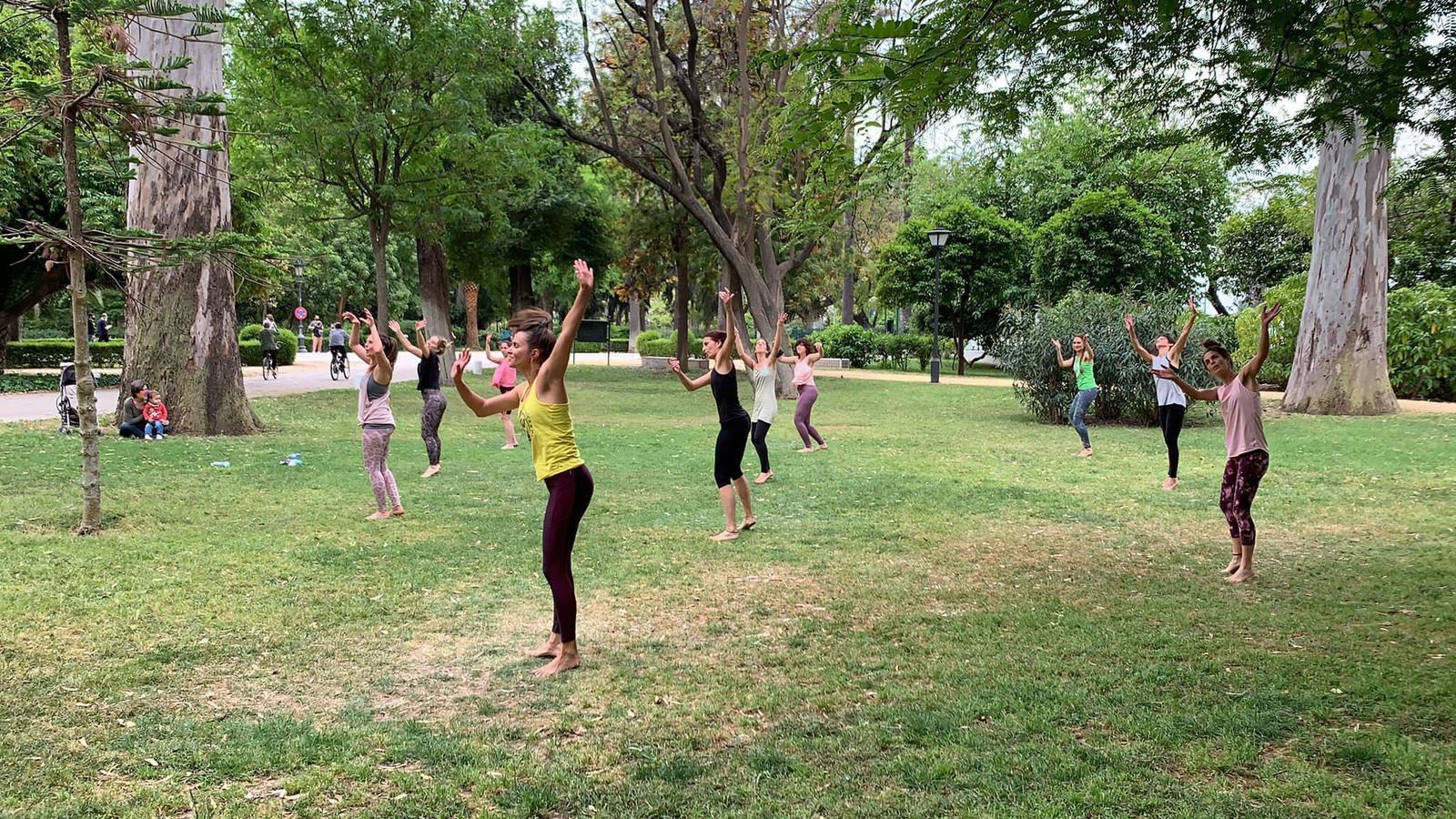 Parque de María Luisa, el gimnasio de los sevillanos