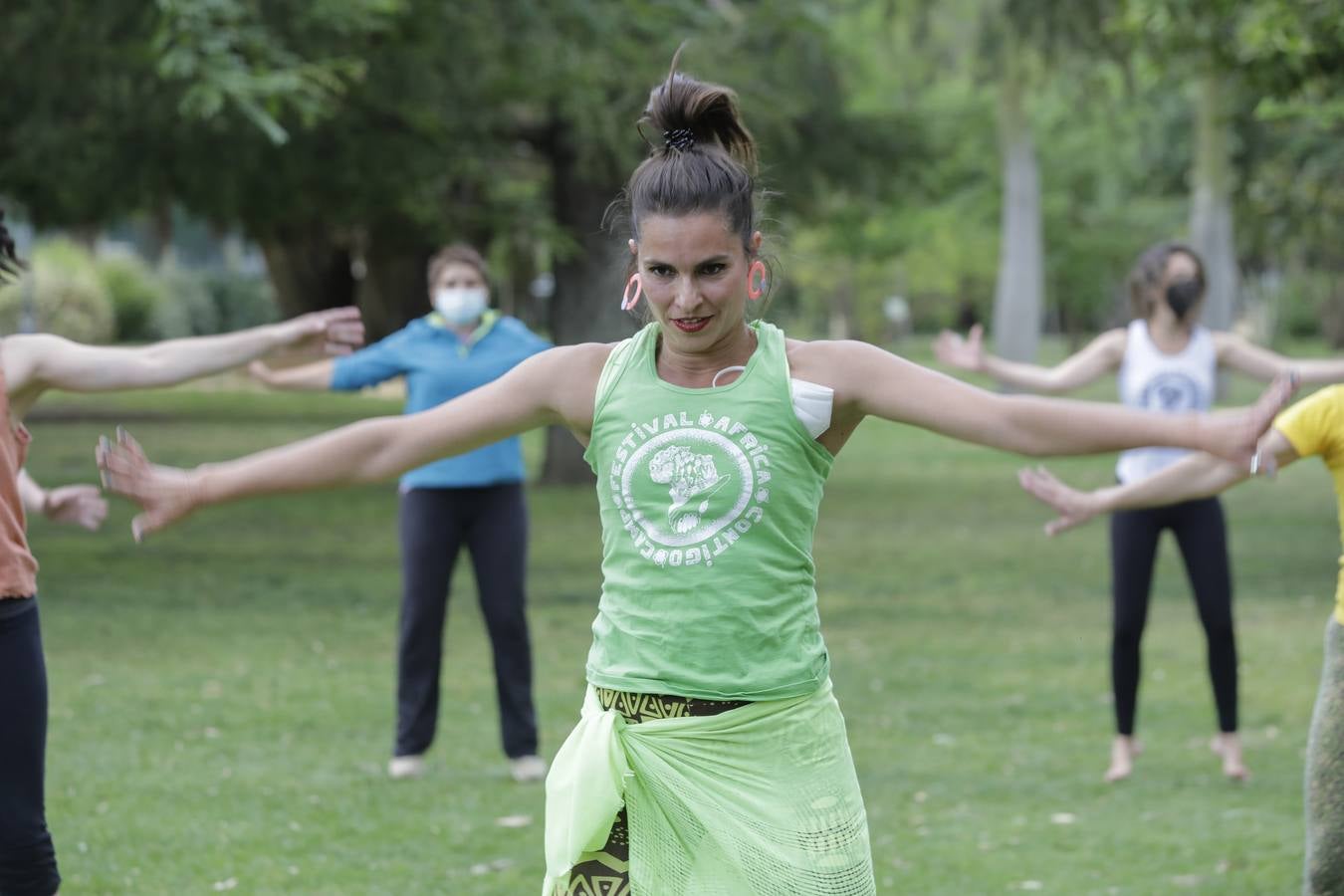 Parque de María Luisa, el gimnasio de los sevillanos