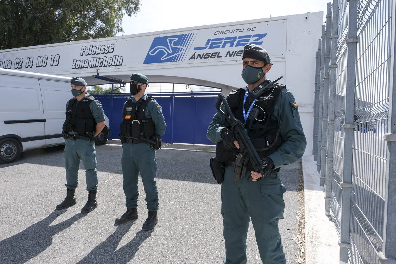 FOTOS: Las entrañas de la seguridad del Gran Premio de Jerez