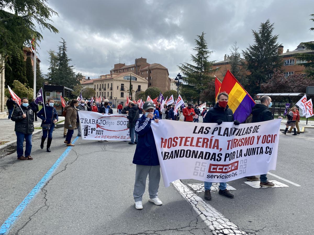 La hostelería se ha hecho notar en la capital abulense