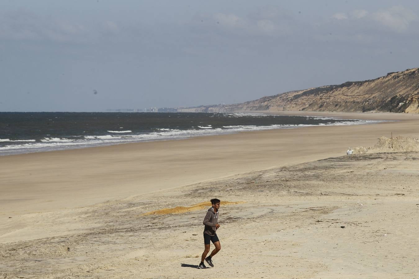 Ambiente este sábado en algunas playas onubenses