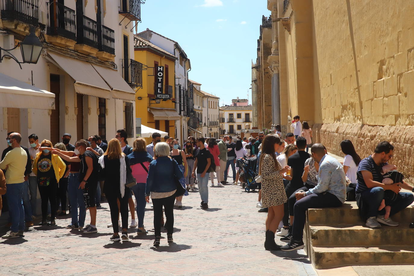 El ambiente en la Judería y el Centro de Córdoba, en imágenes