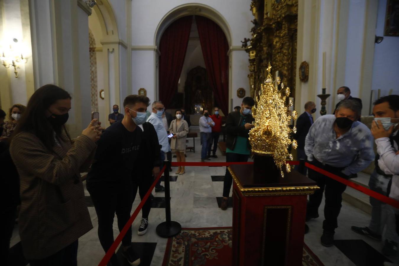 La nueva corona de la Virgen de la Esperanza de Córdoba, en imágenes